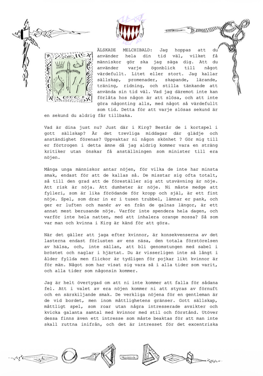 December 08, 1631 - Louis de Hamal till Melchibald